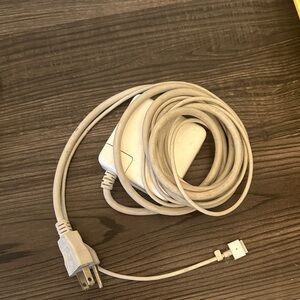 White Power Adapter for Electronics